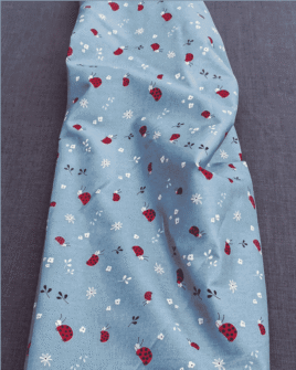 tissu coccinelle coton