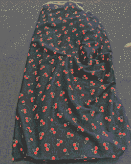 tissu cerise