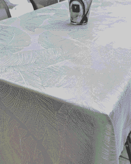 nappe feuille métallisée