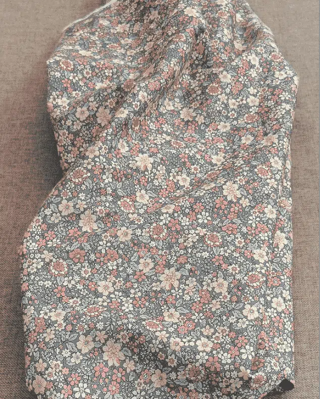 tissu rose pastel
