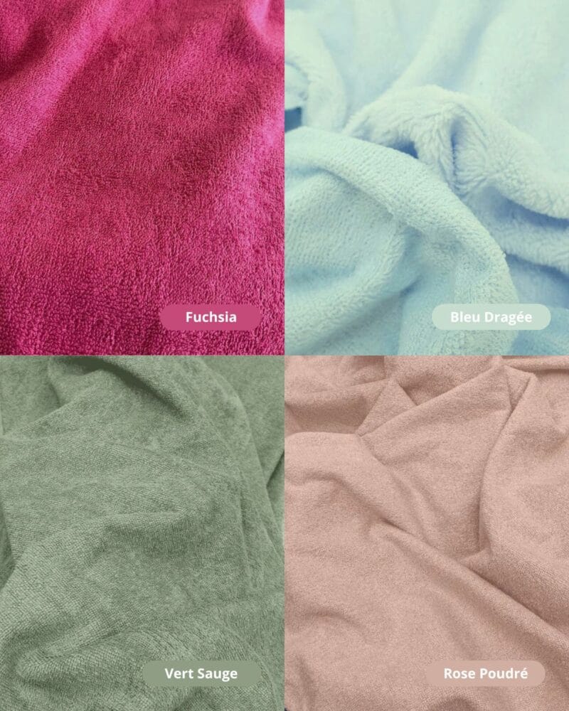 tissu micro éponge bambou doudou oeko-tex