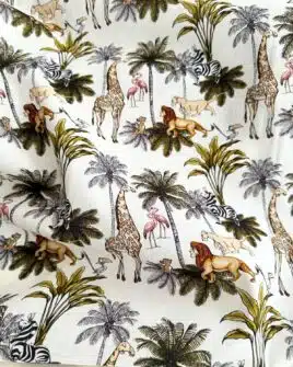 tissu coton le roi lion licence disney