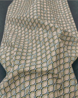 tissu coton palmier oeko tex