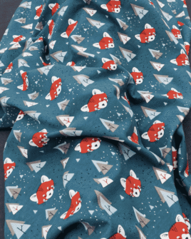 tissu jersey renard