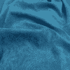 tissu velours milleraies bleu pétrole