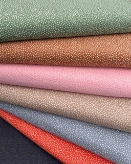 tissus cotons motifs gouttes oeko-tex