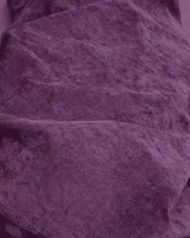 tissu velours milleraies violet