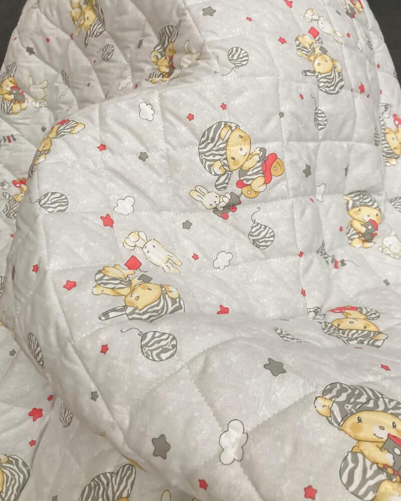 matelassé ourson casquette