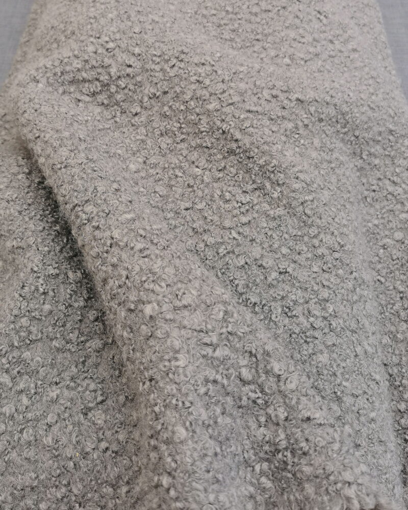 Lainage Bouclette Gris