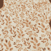 Tissu Jersey Impression Digitale Feuillage Ocre Terracotta