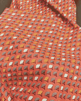 Coton Éventail Terracotta
