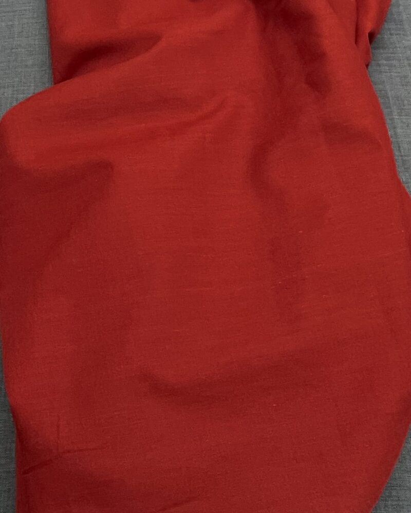 Tissu Coton Uni Terracotta oeko-tex