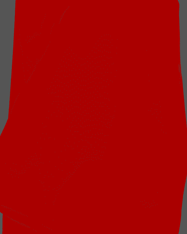 tissu coton uni rouge
