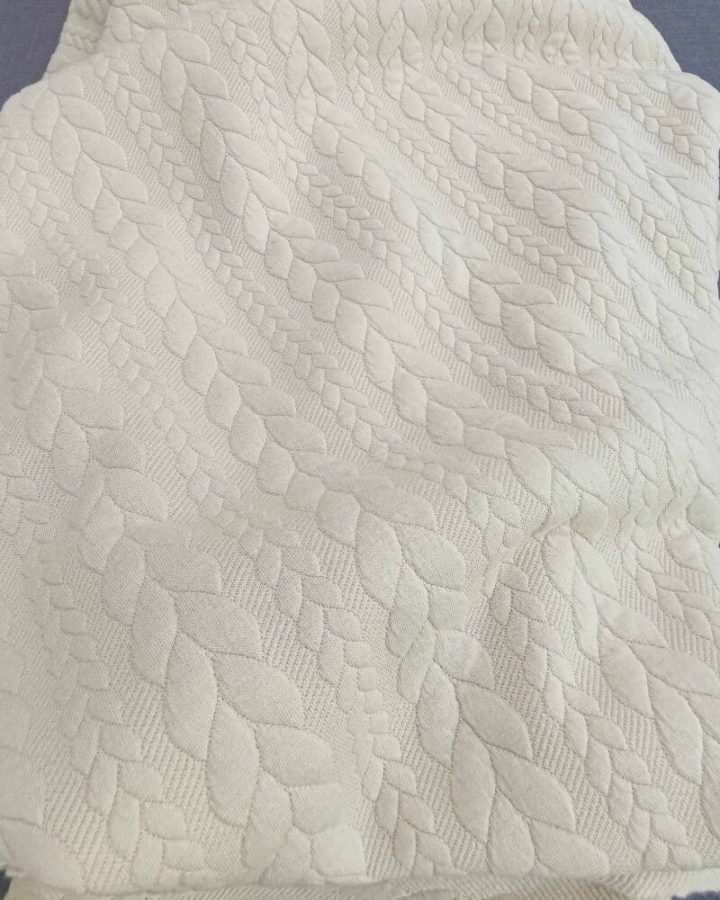 jersey torsadé greige