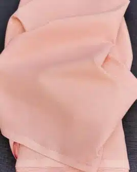 Tissu Coton Uni Rose Dragée