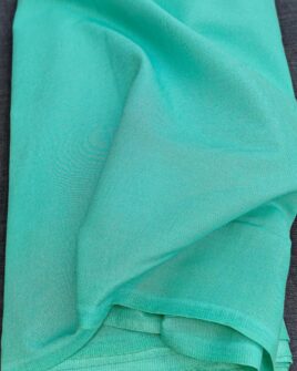 Tissu Coton Uni Turquoise