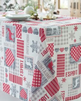 Nappe polyester Esprit de montagne