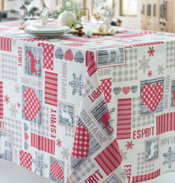 Nappe polyester Esprit de montagne