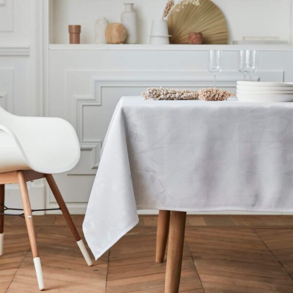 Nappe Nydel Damassée Liseron Polyester | 4 Coloris – Image 2