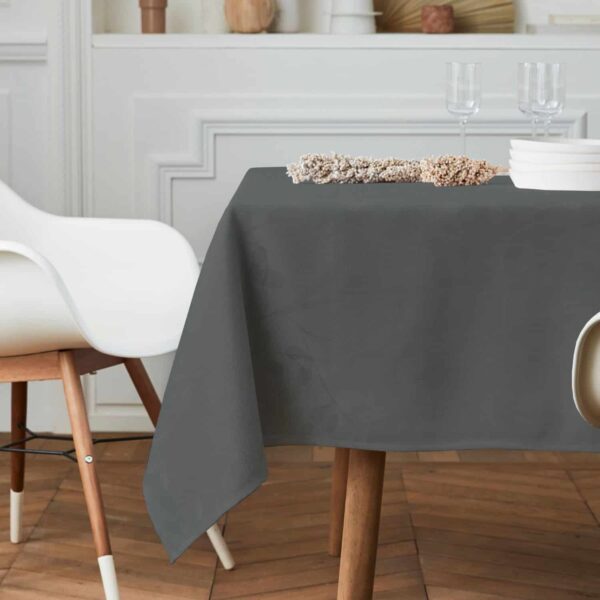 nappe damassé nydel liseron gris