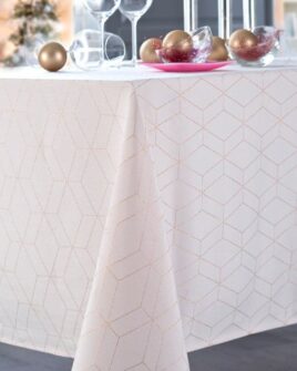 nappe damouzy or rose graphique calitex