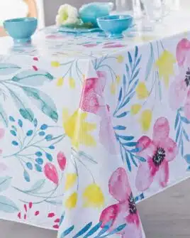 Nappe toile cirée Cosmos