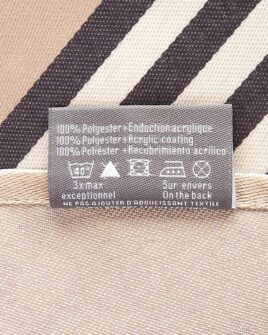 nappe jacquard enduit betty ardoise envers