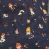 tissu coton princesse bleu marine poppy fabrics