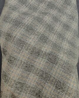 tissu prince de galles gris