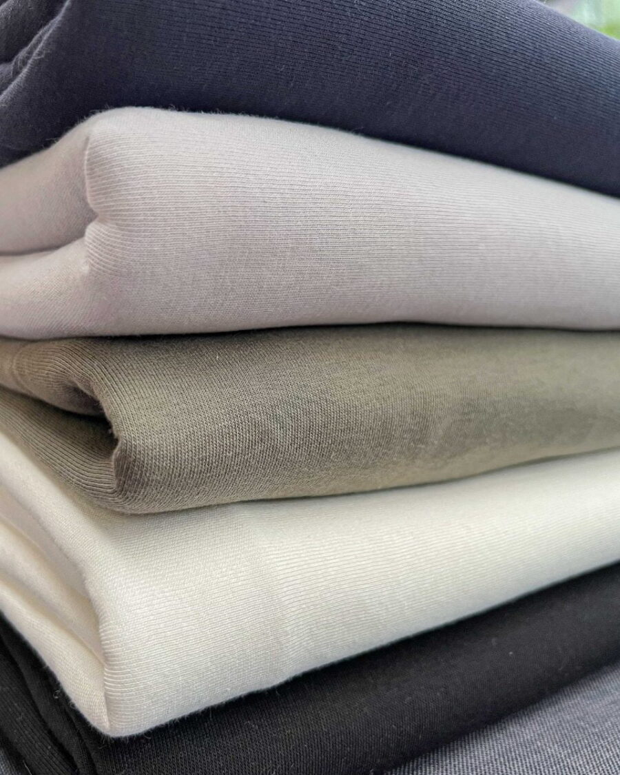 jersey de coton molletonnés
