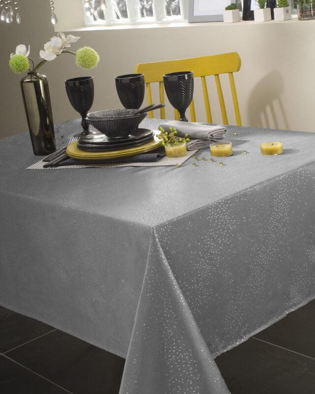 nappe polyester electra gris