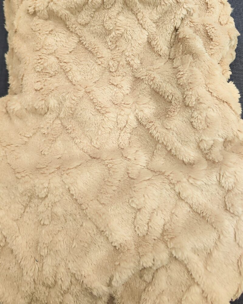 Tissu Sherpa Fausse Fourrure Épaisse - 50x160cm, Doux Et Chaud, Pour Couture, Doublure, Coussins, Couvertures