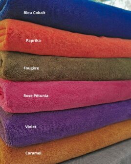 tissu micro éponge bambou doudou nouveaux coloris
