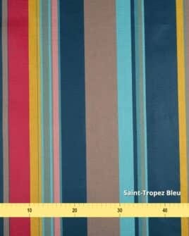 tissu enduit saint tropez bleu