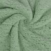 tissu fausse fourrure teddy vert sauge