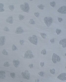 tissu jersey de coton jacquard bleu jean 3