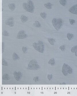 tissu jersey de coton jacquard bleu jean 4