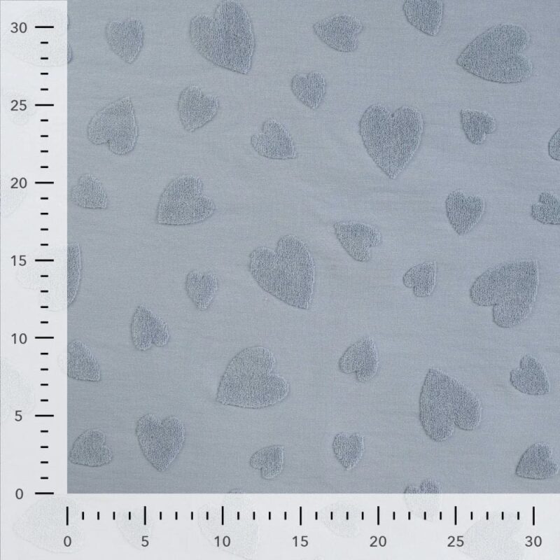 tissu jersey de coton jacquard bleu jean 4