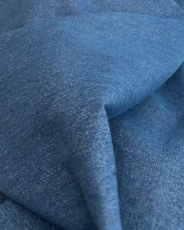 tissu jean coton mélangé bleu denim