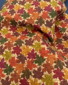tissu liège feuille d'érable