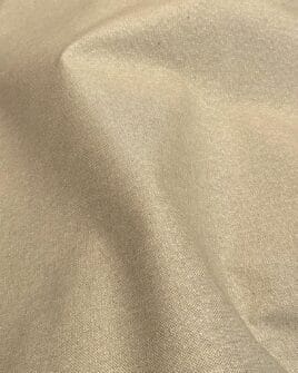 tissu enduit uni aspect lin pailleté or