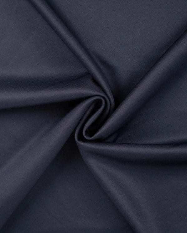 tissu jersey de coton bleu marine