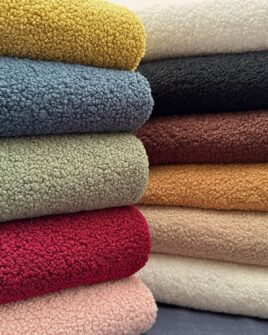 tissus teddy bouclettes 11 coloris