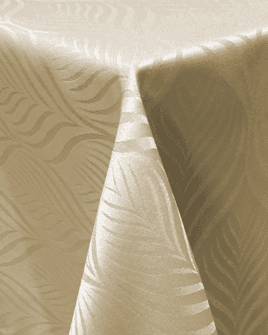 nappe damassée luce beige