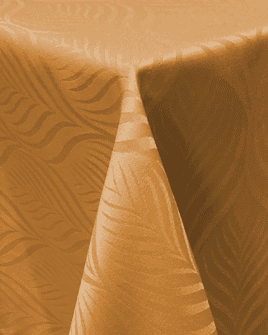 nappe damassée lucre ocre
