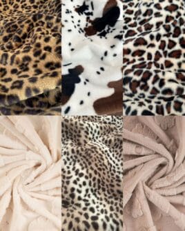 Fausse Fourrure Imprimée