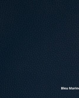 tissu simili cuir d'ameublement bleu marine