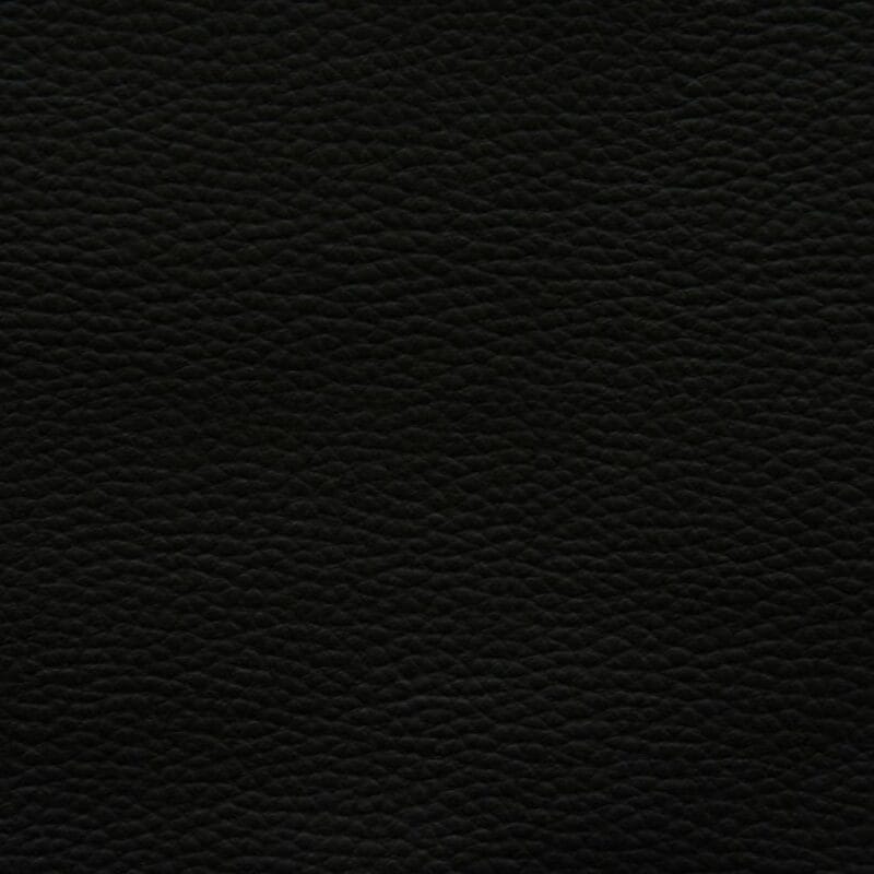 tissu simili cuir d'ameublement noir