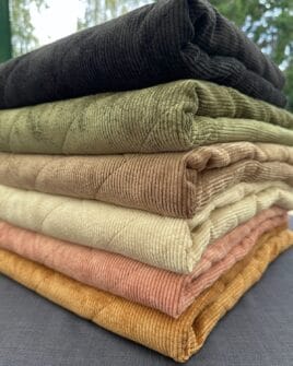 tissus velours matelassés oeko tex