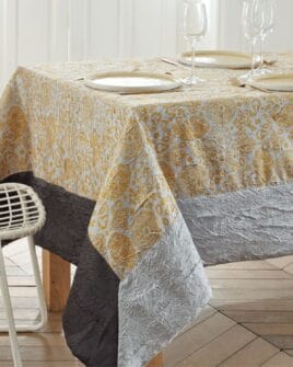 nappe nydel taffetas froissés cachemire jaune